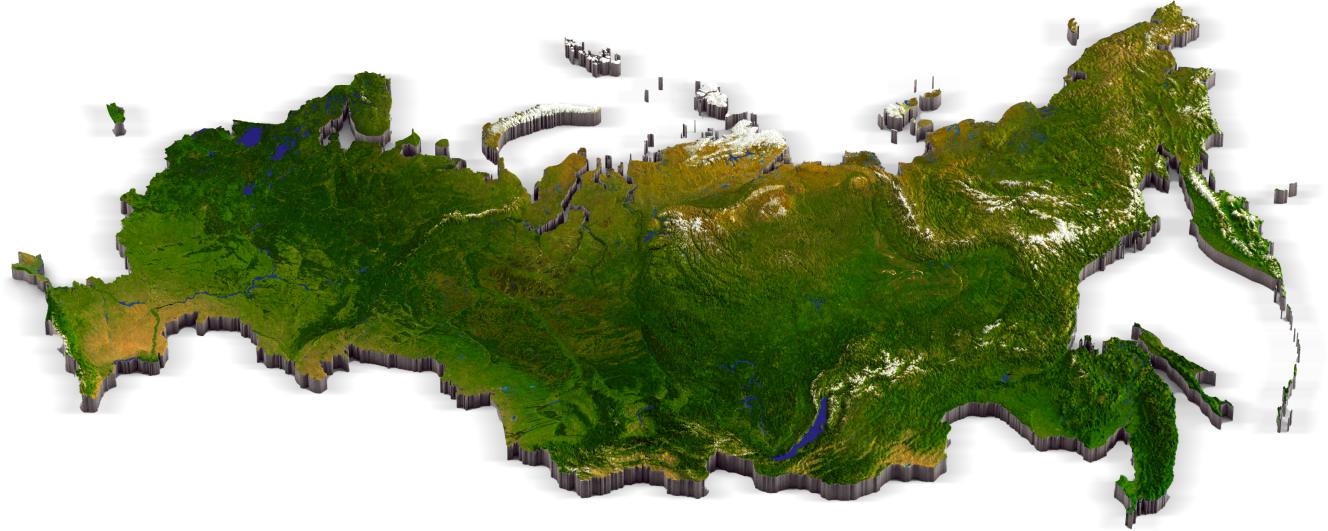 Map of Russia